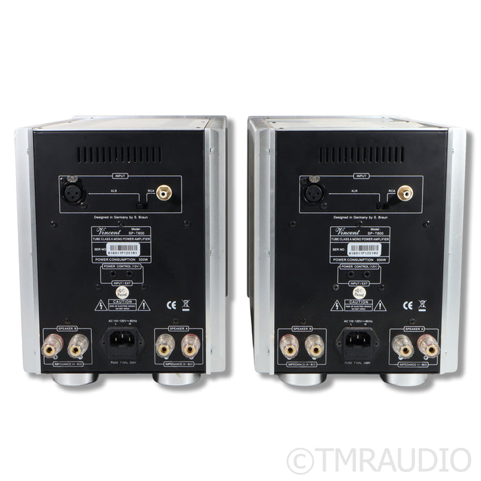 Vincent Audio SP-T800 Hybrid Monoblock Power Amplifiers