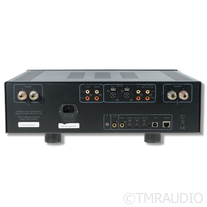 Hegel H360 Streaming Integrated Amplifier; Built-In DAC