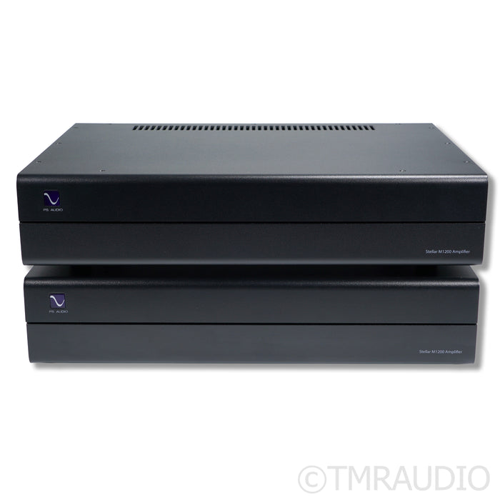 PS Audio Stellar M1200 Hybrid Monoblock Power Amplifiers