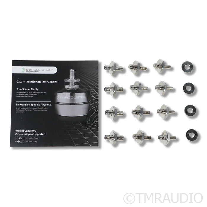 IsoAcoustics Gaia III Isolation Feet; Set of 4 (Open Box)