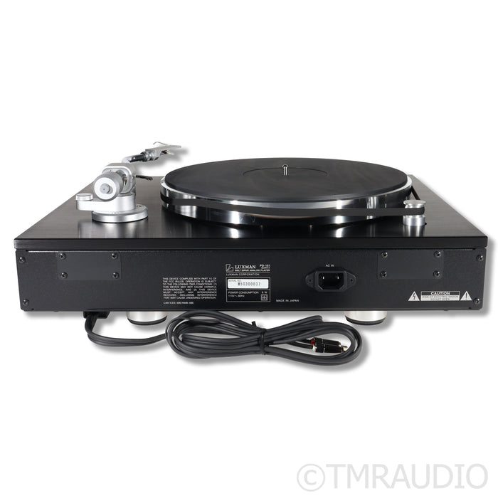 Luxman PD-151 Mark II Black Edition Centennial Turntable (No Cartridge)