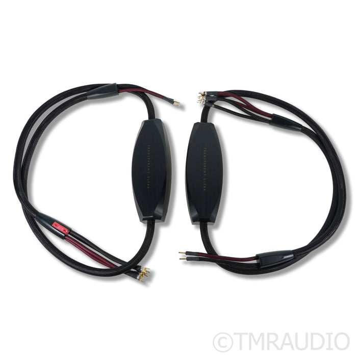 Transparent Audio Ultra G5 Bi-Wire Speaker Cables; 8ft