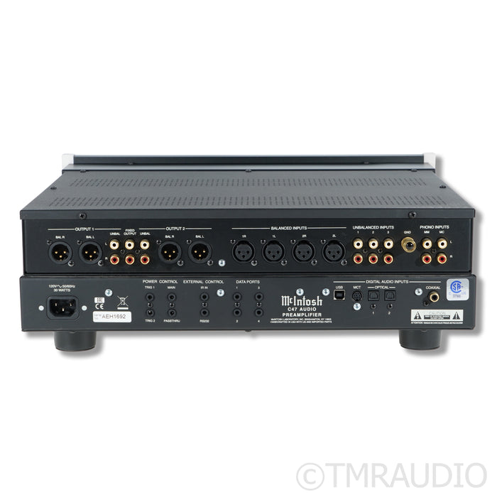 McIntosh C47 Preamplifier; Built-In DAC; MM/MC Phono