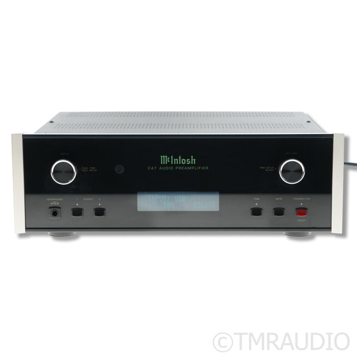 McIntosh C47 Preamplifier; Built-In DAC; MM/MC Phono