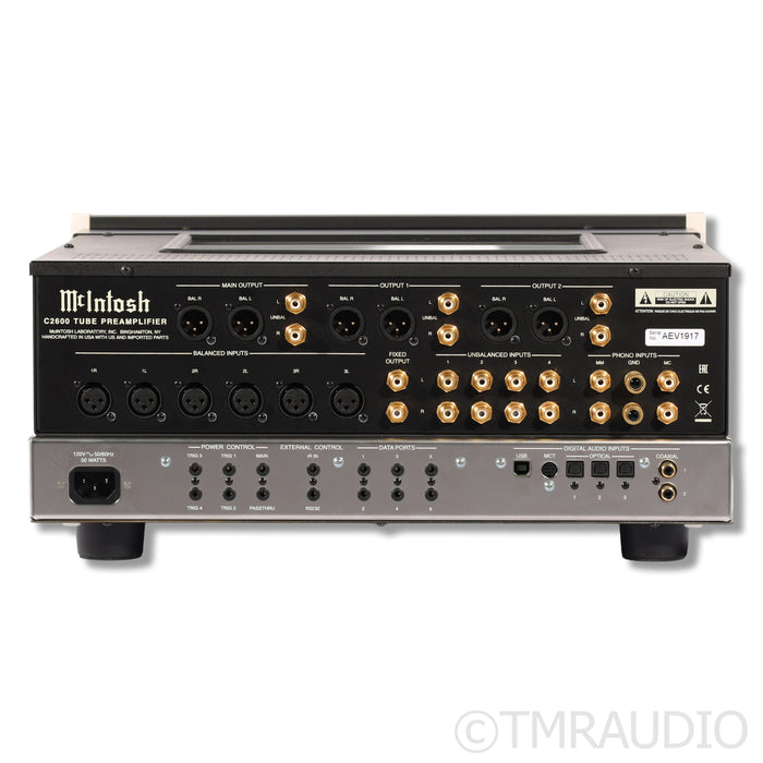 McIntosh C2600 Tube Preamplifier / DAC; MM/MC Phono