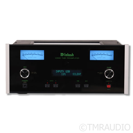 McIntosh C2600 Tube Preamplifier / DAC; MM/MC Phono