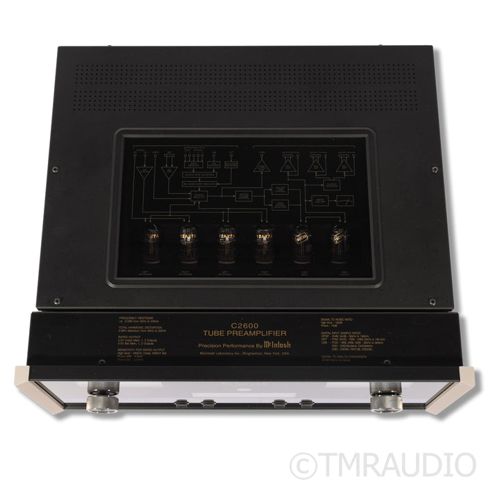 McIntosh C2600 Tube Preamplifier / DAC; MM/MC Phono