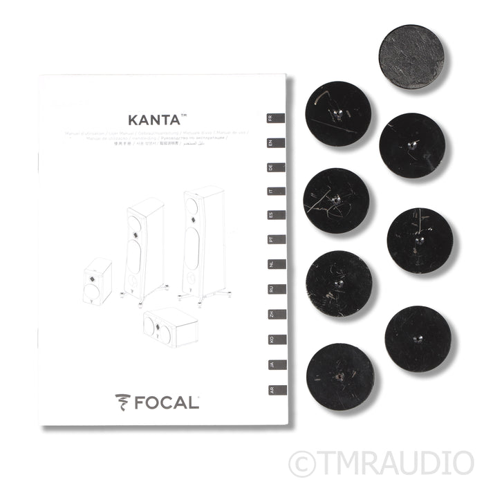 Focal Kanta No. 1 Bookshelf Speakers; Stands