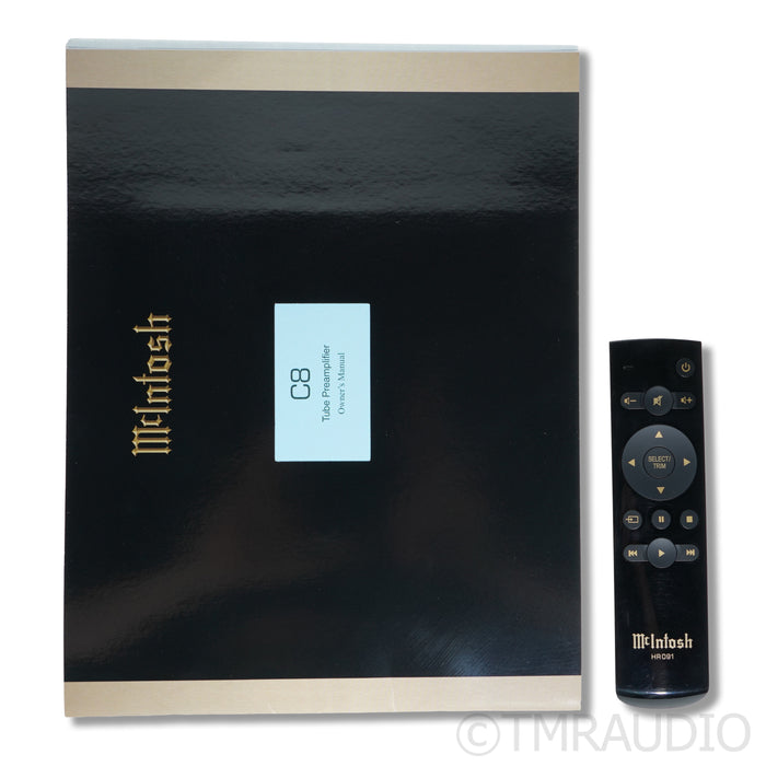 McIntosh C8 Tube Preamplifier; Built-In DAC; MM/MC Phono
