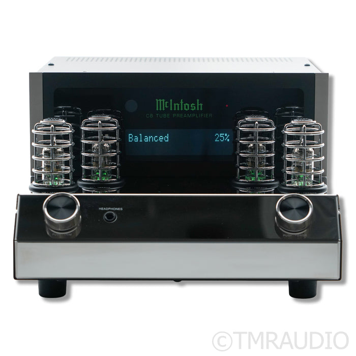 McIntosh C8 Tube Preamplifier; Built-In DAC; MM/MC Phono