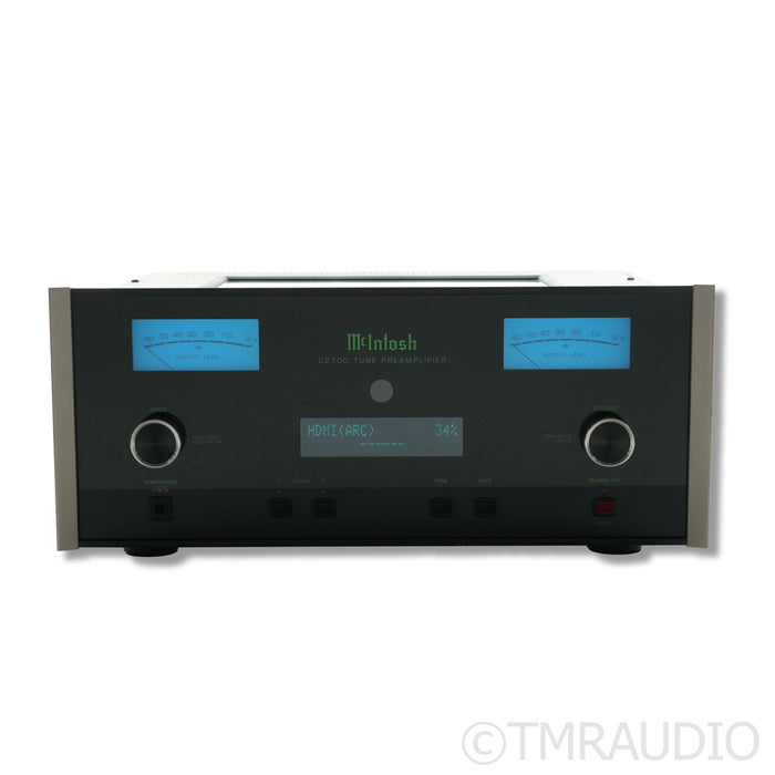 McIntosh C2700 Tube Preamplifier; Built-In DAC; MM/MC Phono