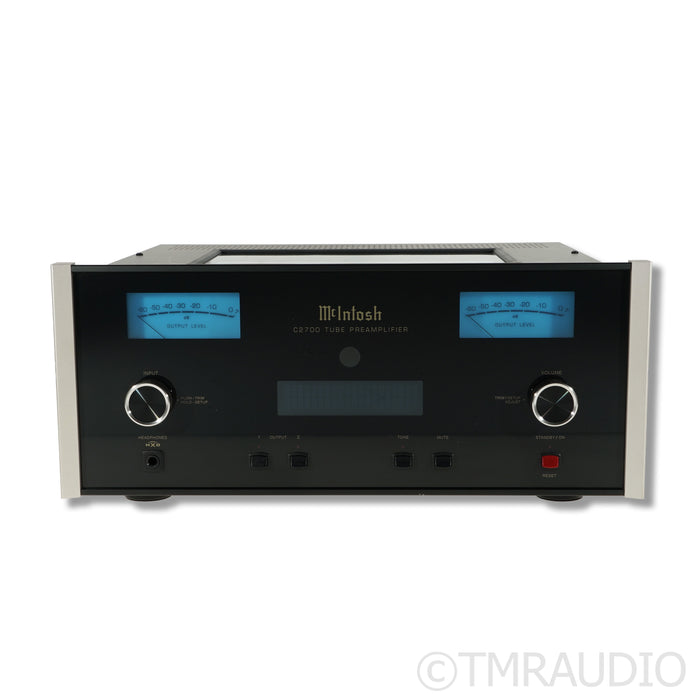 McIntosh C2700 Tube Preamplifier; Built-In DAC; MM/MC Phono