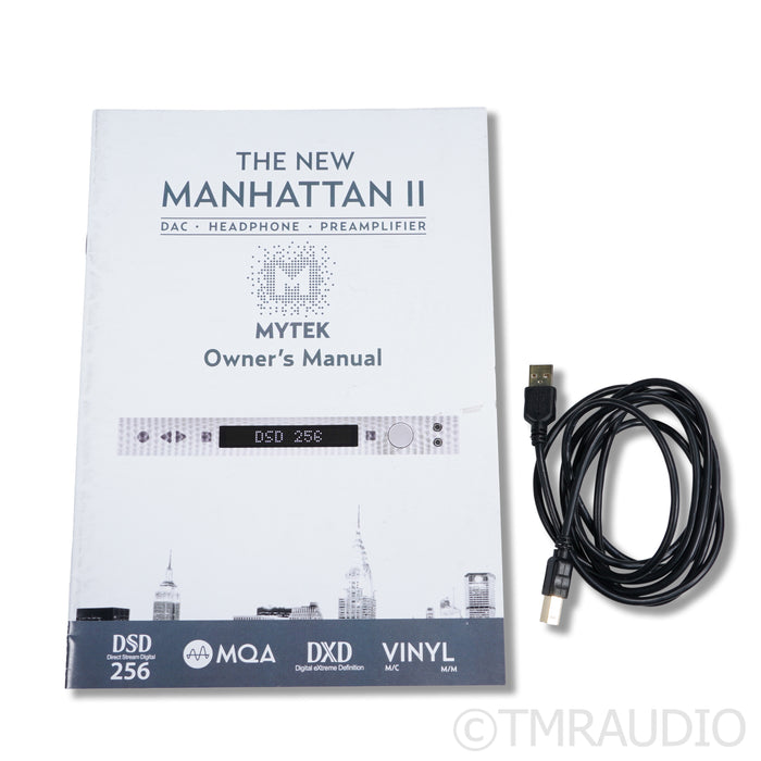Mytek Manhattan II Headphone Amplifier / Preamplifier; DAC; Network Card