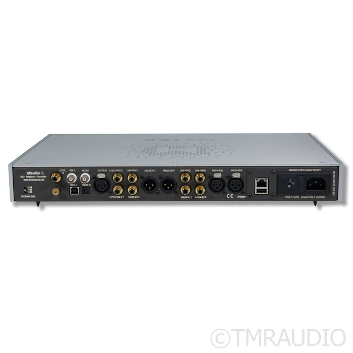 Mytek Manhattan II Headphone Amplifier / Preamplifier; DAC; Network Card