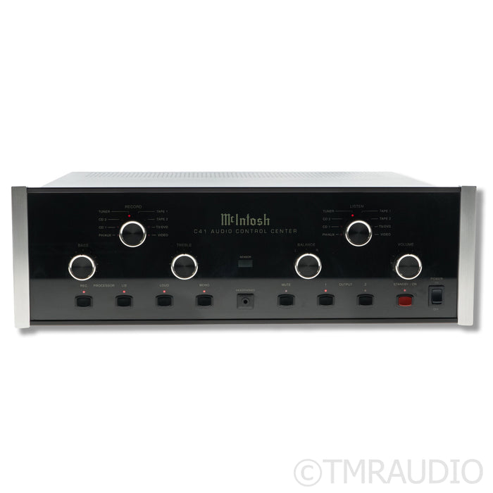 McIntosh C41 Preamplifier; MM Phono