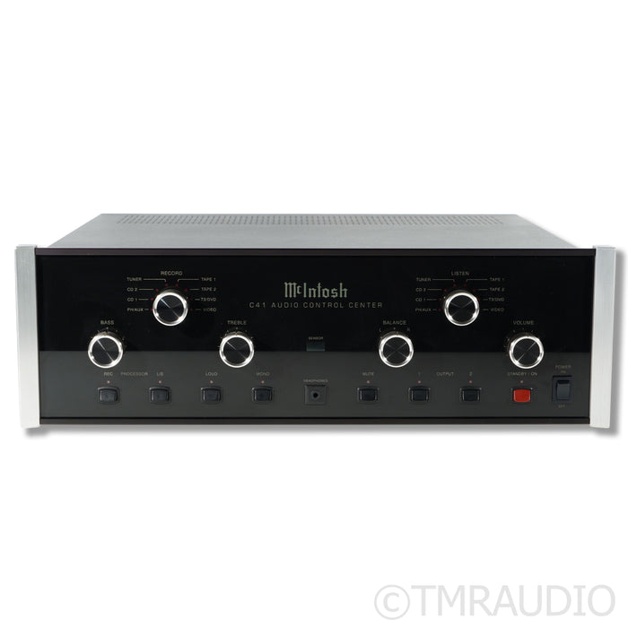 McIntosh C41 Preamplifier; MM Phono