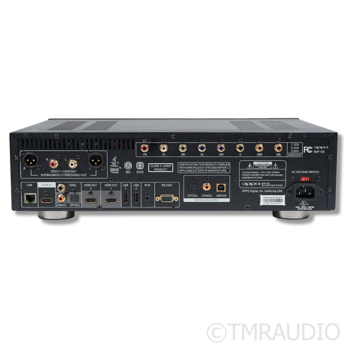 Oppo BDP-105 Universal Disc / Blu-Ray Player