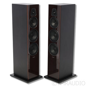 Sonus Faber Lumina V Amator Floorstanding Speakers; IsoAcoustics Feet
