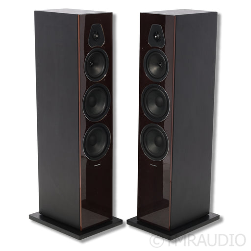 Sonus Faber Lumina V Amator Floorstanding Speakers; IsoAcoustics Feet