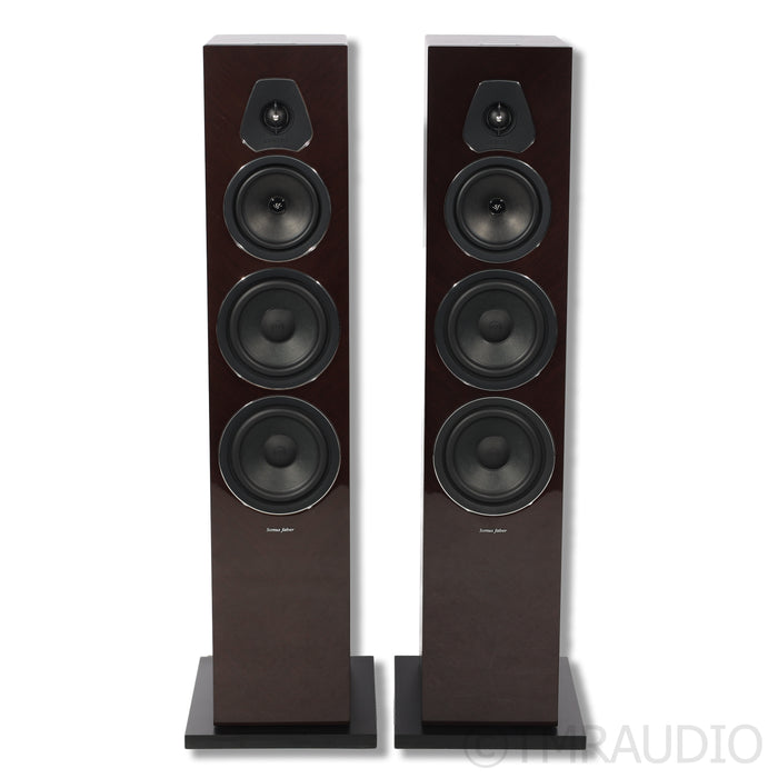 Sonus Faber Lumina V Amator Floorstanding Speakers; IsoAcoustics Feet