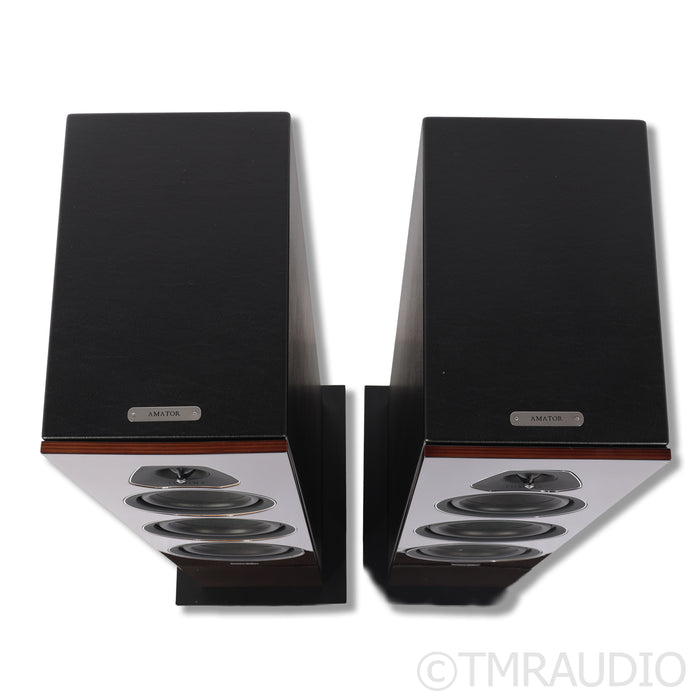 Sonus Faber Lumina V Amator Floorstanding Speakers; IsoAcoustics Feet