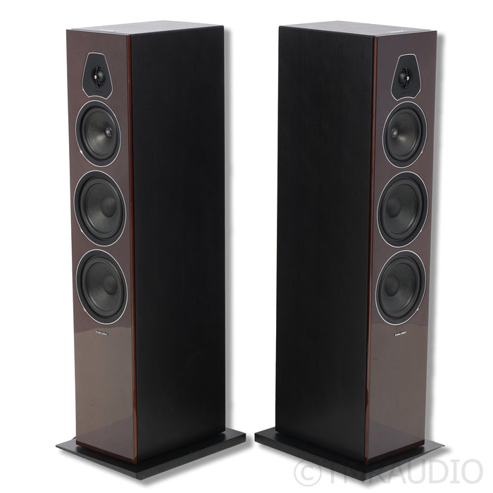 Sonus Faber Lumina V Amator Floorstanding Speakers; IsoAcoustics Feet