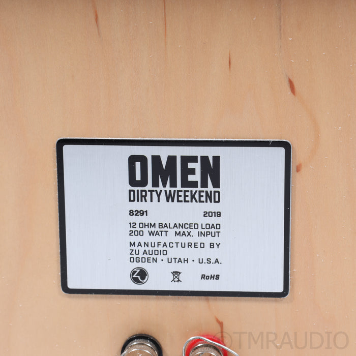 Zu Audio Omen Dirty Weekend MkII Floorstanding Speakers