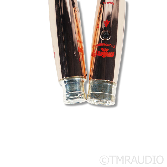 AudioQuest ThunderBird XLR Cables; 1.5m