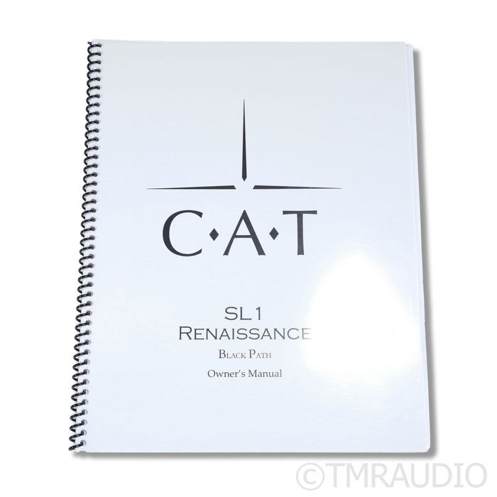 Convergent Audio Technology SL1 Renaissance Black Path Edition Tube Preamplifier
