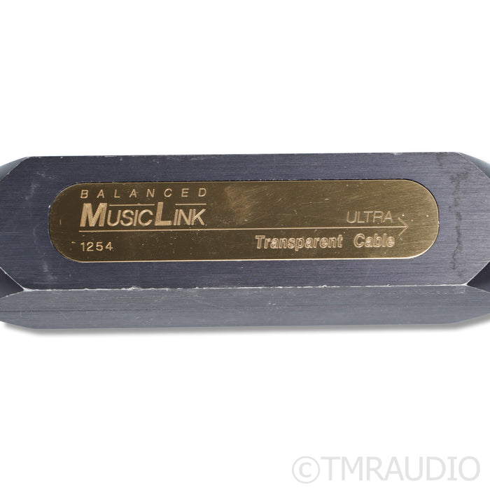 Transparent Audio MusicLink Ultra XLR Cable; 2m Single