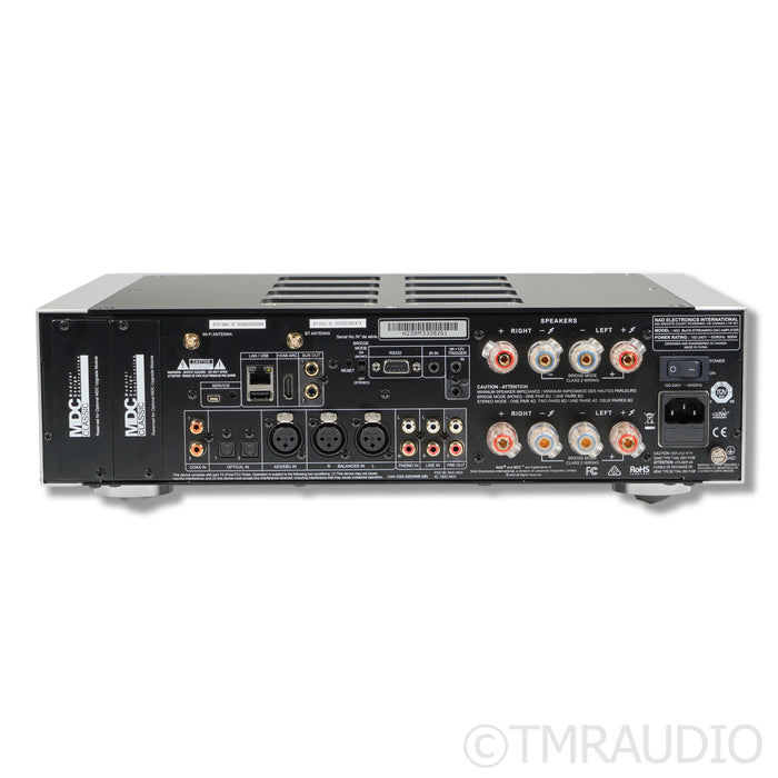 NAD M33 v1 BluOS Streaming Integrated Amplifier; Built-In DAC; MM/MC Phono
