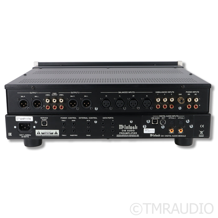 McIntosh C49 Preamplifier; Built-In DAC; MM/MC Phono