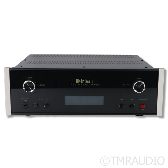 McIntosh C49 Preamplifier; Built-In DAC; MM/MC Phono