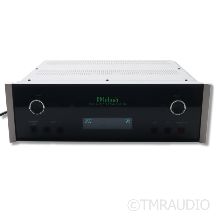 McIntosh C49 Preamplifier; Built-In DAC; MM/MC Phono
