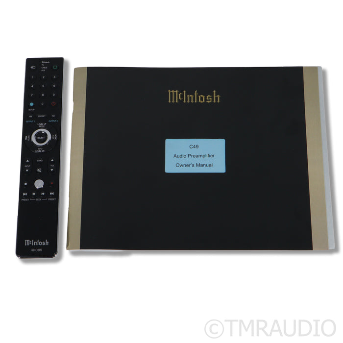 McIntosh C49 Preamplifier; Built-In DAC; MM/MC Phono
