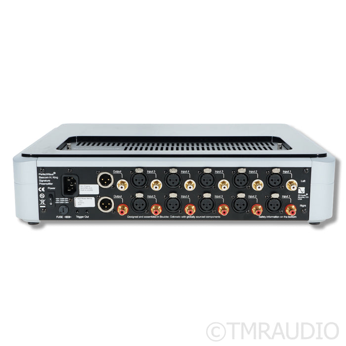PS Audio PerfectWave BHK Signature Hybrid Preamplifier; Upgraded Power Cable