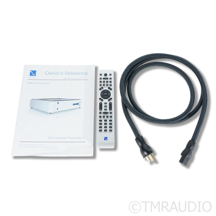 PS Audio PerfectWave BHK Signature Hybrid Preamplifier; Upgraded Power Cable