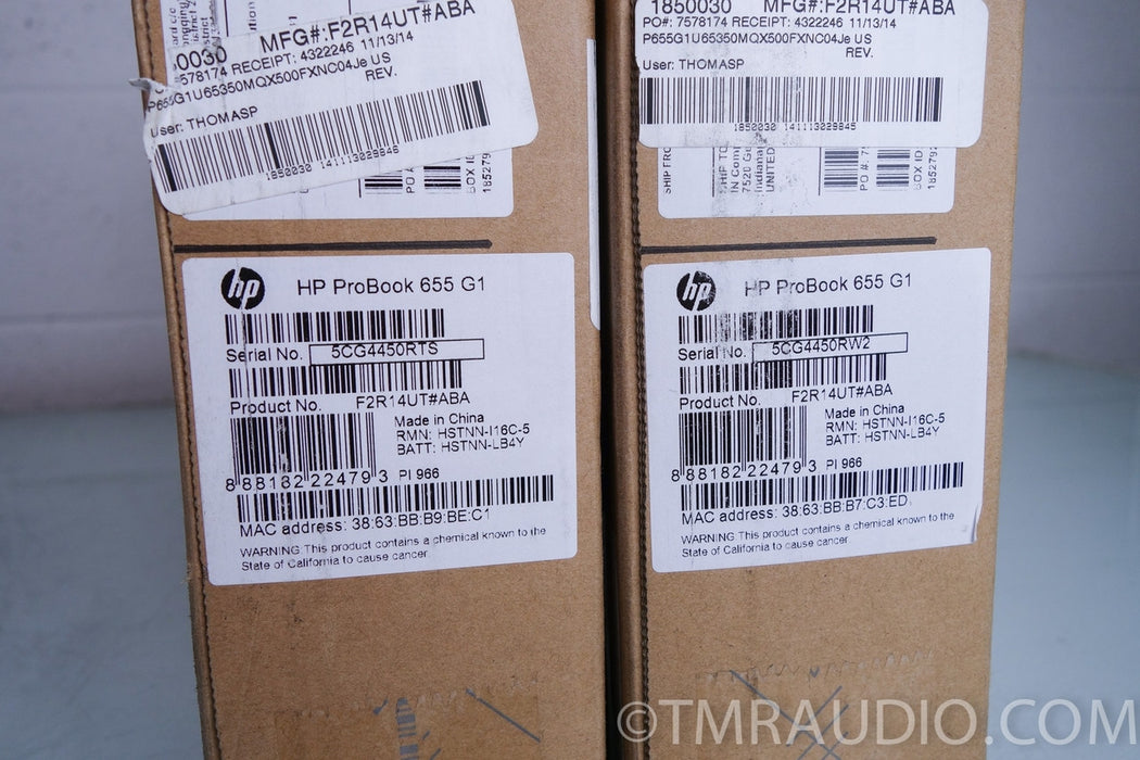 HP ProBook 655 G1 Notebook PC / Laptop