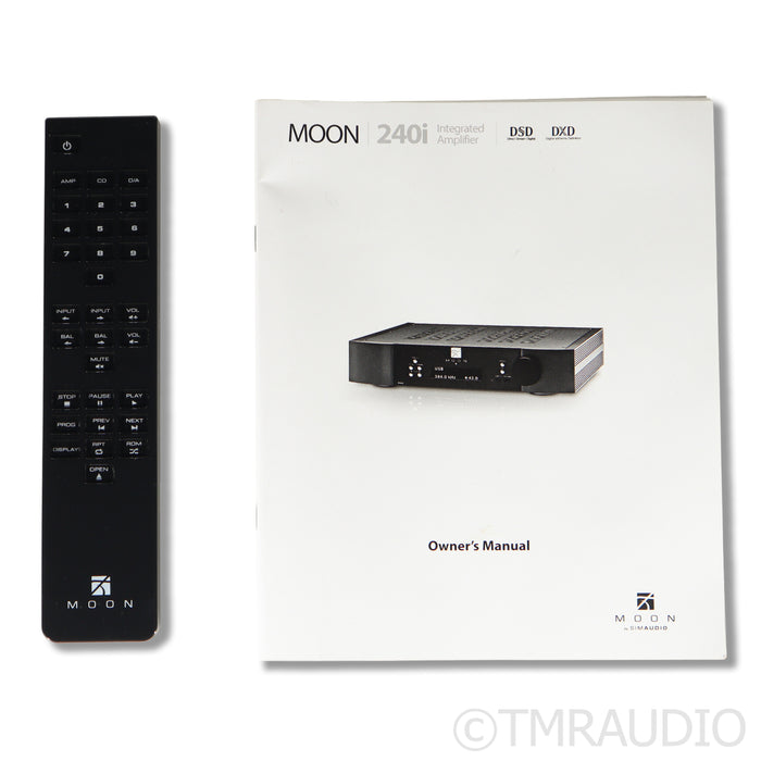 Moon By SimAudio 240i Integrated Amplifier; Built-In DAC; MM Phono