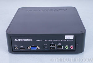 Mirage MMS-2 Media Server Autonomic Controls