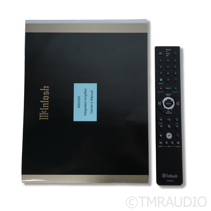 McIntosh MA5300 Integrated Amplifier / DAC; MM Phono