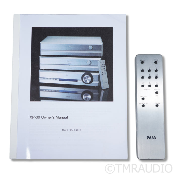 Pass Labs XP-30 3-Chassis Preamplifier