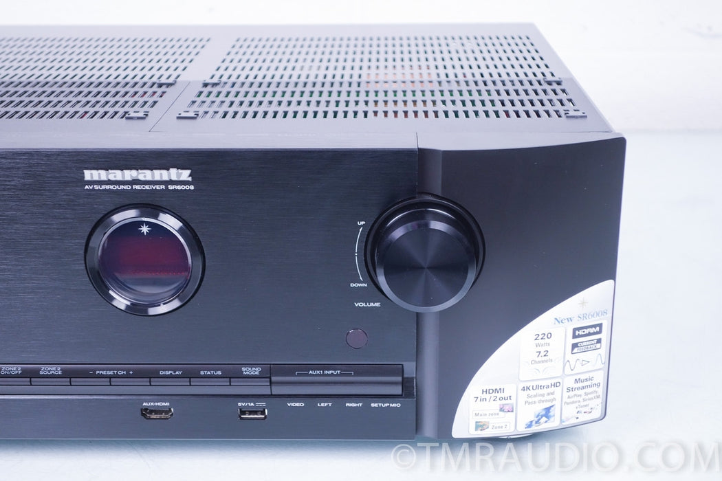Marantz SR6008 7.2-Channel 1080P and 4K Ultra HD