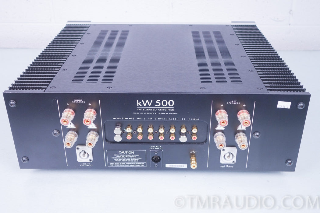 Musical Fidelity KW 500 Integrated Dual Mono Amplifier in Factory Box
