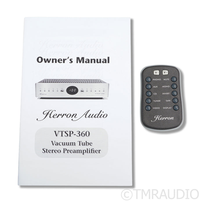 Herron Audio VTSP-360 Preamplifier; ESP/Reference