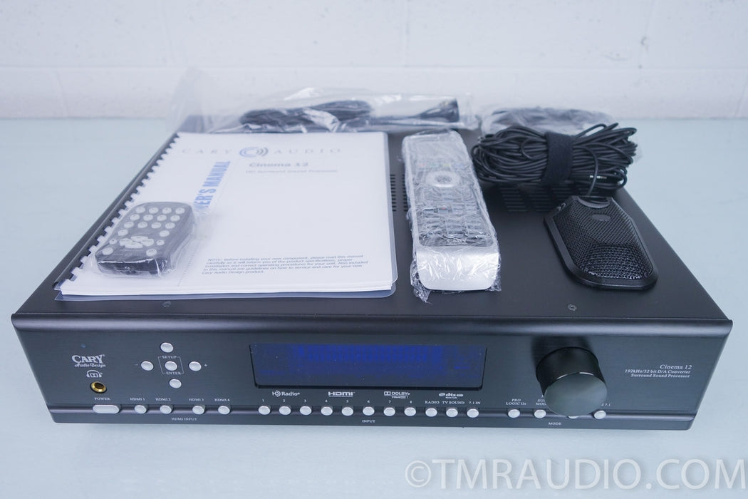 Cary Cinema 12 Surround Sound Processor in Factory Box