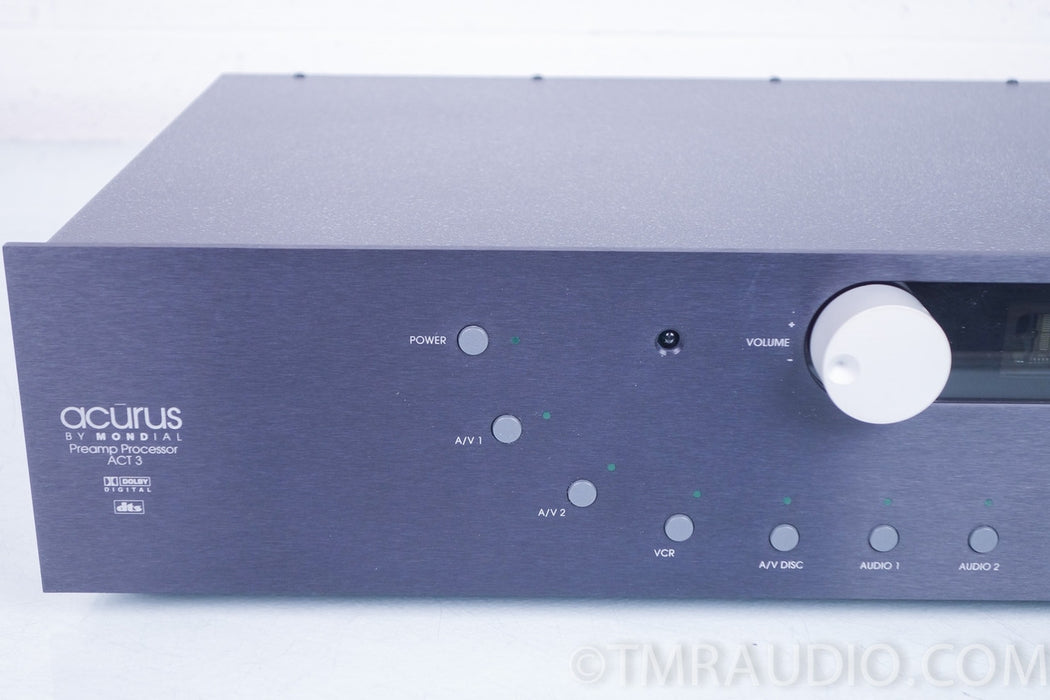 Acurus Mondial Act-3 Preamp / Processor in Factory Box (upgraded)