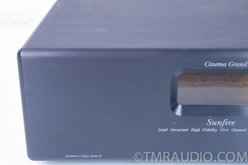 Sunfire Cinema Grand 5 Channel Amplifier (Architect's Choice Series II)