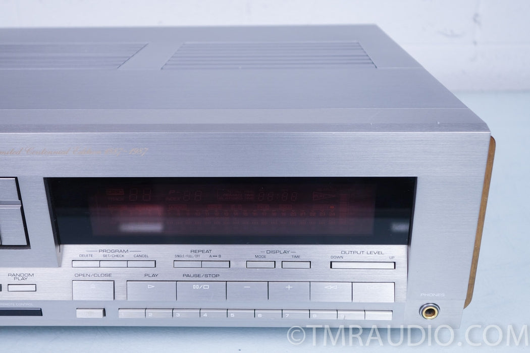 Yamaha CDX-10000 Rare Centennial Edition CD Player