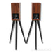 Buchardt Audio A10 Active Wireless Bookshelf Speakers; Stands